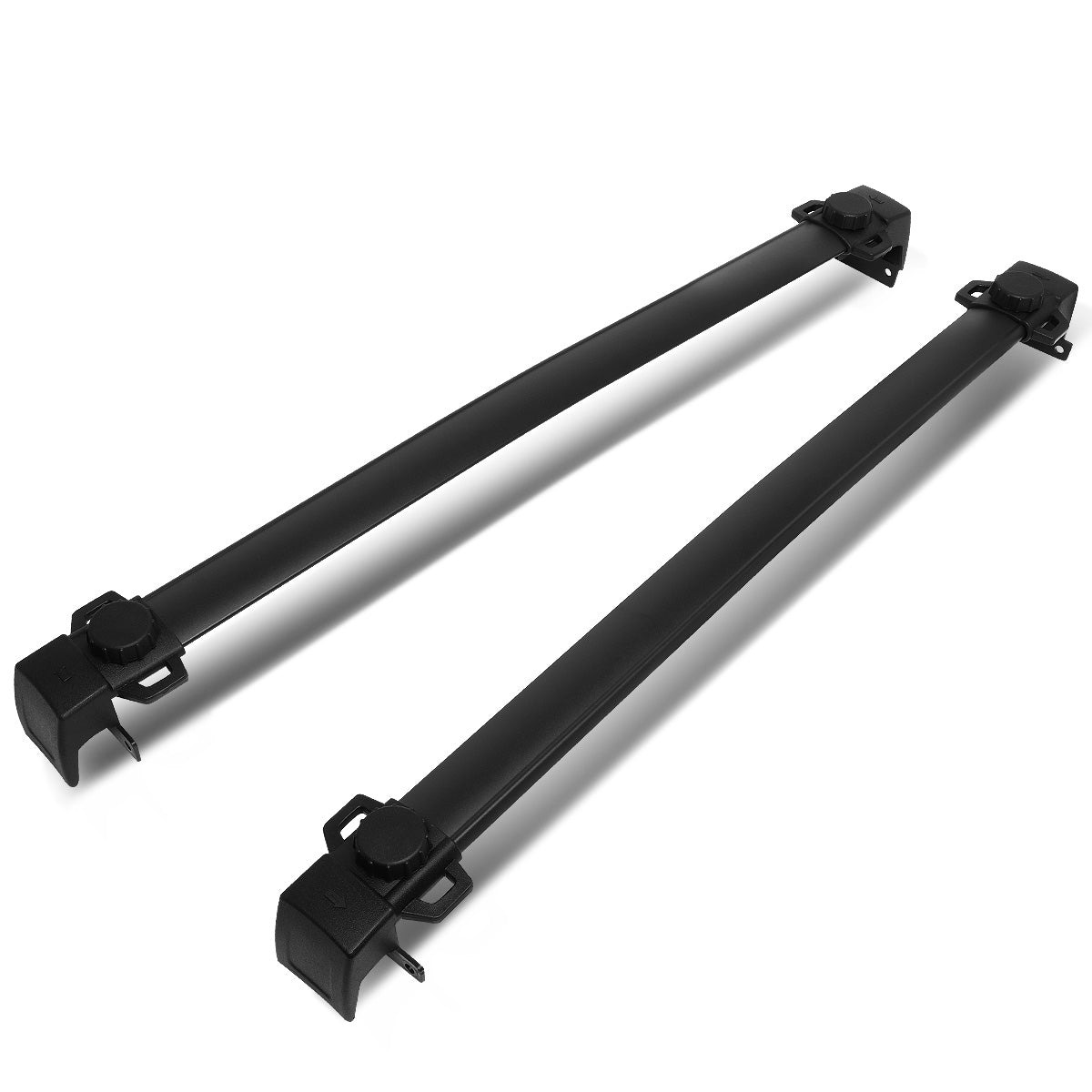 PORTAEQUIPAJE ROOF RACK CROSS BARS - 17-21 JEEP COMPASS - ONLY FITS NEW MODELS / DOES NOT FIT OLD MODELS - BOLTS ONTO OEM ROOF RAILS ONLY - BLACK