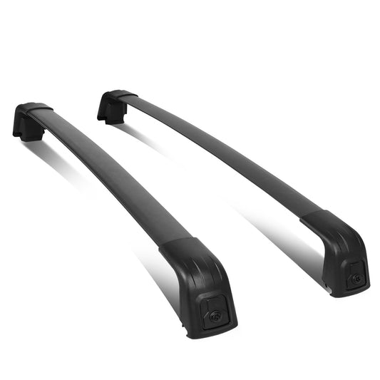 PORTAEQUIPAJE ROOF RACK CROSS BARS - 16-19 KIA SPORTAGE - BOLTS ONTO OEM ROOF RAILS ONLY - BLACK