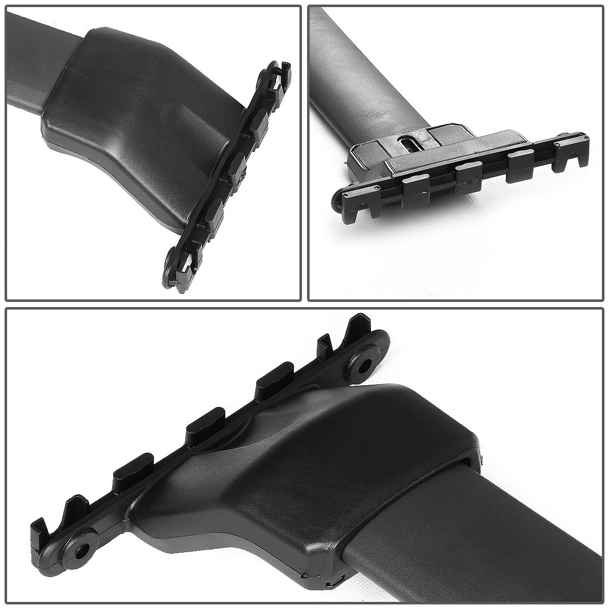 PORTAEQUIPAJE ROOF RACK SIDE RAILS - 2PC - 09-15 HONDA PILOT - BLACK