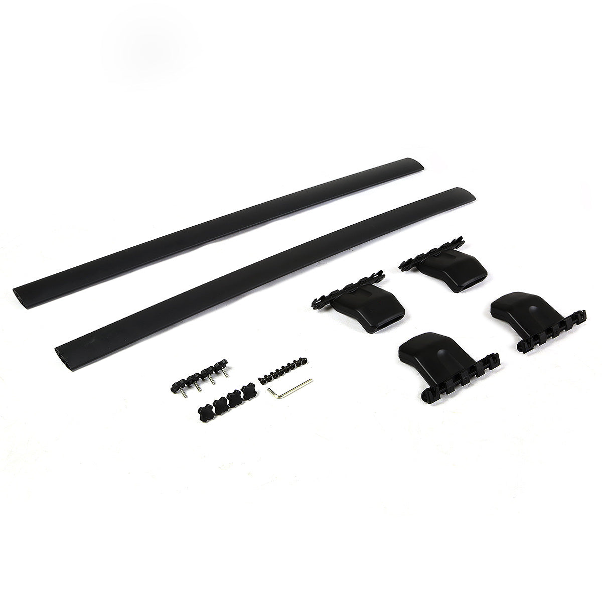 PORTAEQUIPAJE ROOF RACK SIDE RAILS - 2PC - 09-15 HONDA PILOT - BLACK
