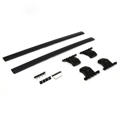 PORTAEQUIPAJE ROOF RACK SIDE RAILS - 2PC - 09-15 HONDA PILOT - BLACK