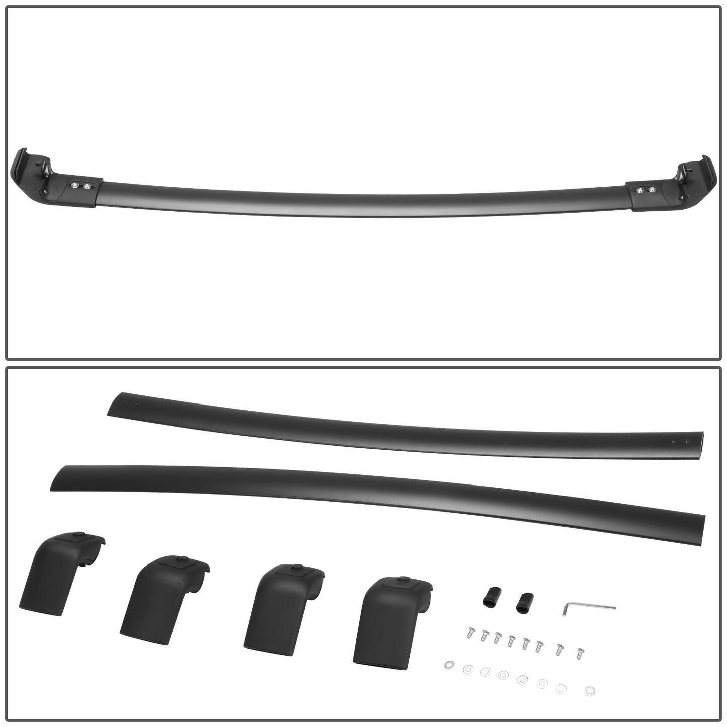 PORTAEQUIPAJE ROOF RACK CROSSBAR - ALUMINUM BAR + PLASTIC FOOT SPECIAL FOR 2016-2021 HYUNDAI TUCSON ?TUCSON?