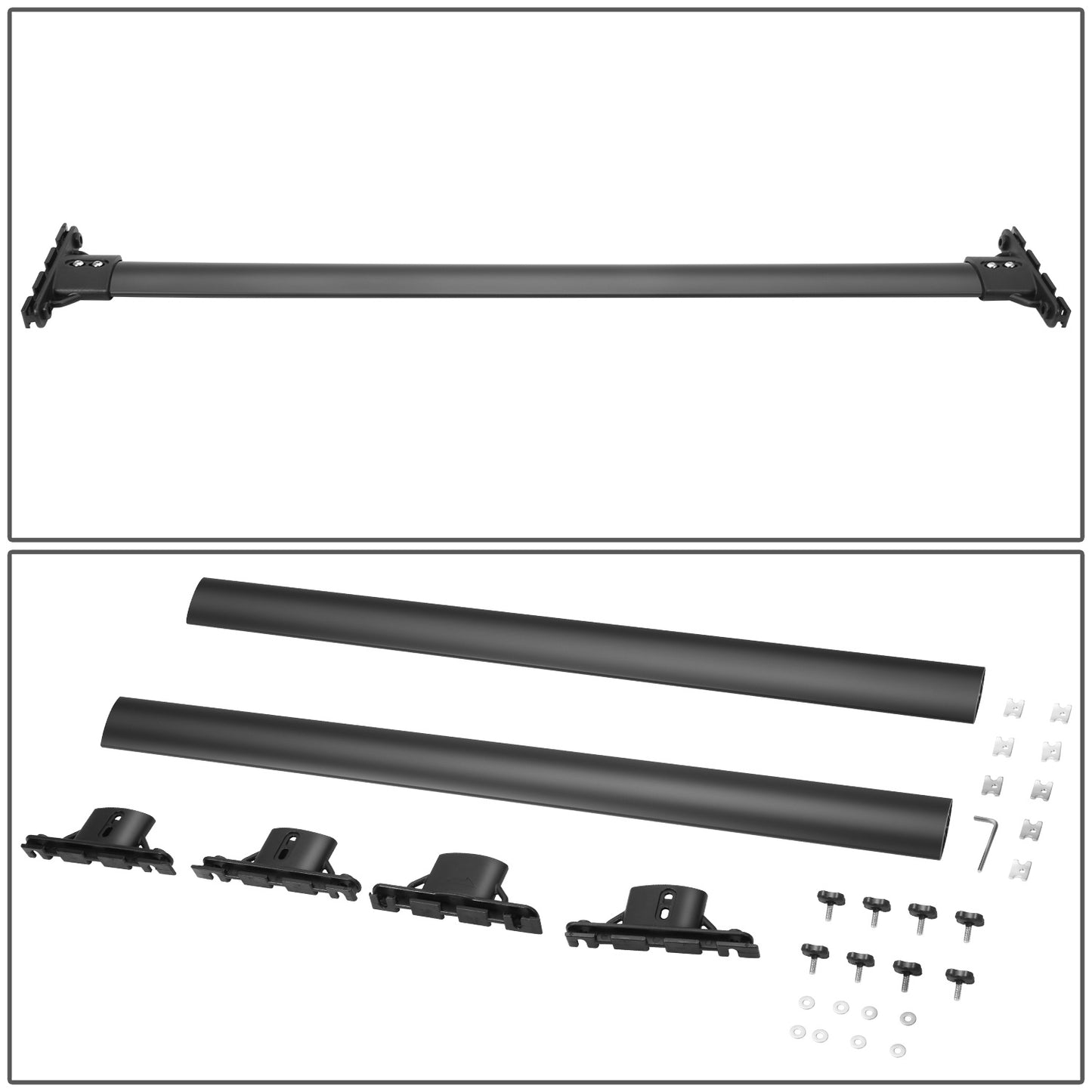 PORTAEQUIPAJE ROOF RACK CROSSBAR - ALUMINUM BAR + ALUMINUM FOOT - SPECIAL FOR LEXUS RX350/RX450H 2010-2015(LEXUS/ RX350/RX450H)