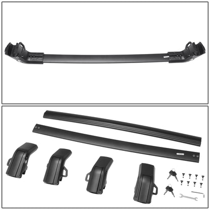 PORTAEQUIPAJE ROOF RACK CROSSBAR - ALUMINUM BAR + ALUMINUM FOOT - SPECIAL FOR CHEVROLET TAHOE,SUBURBAN,GMC YUKON AND CADILLAC ESCALADE WITH SIDE RAILS 2021+