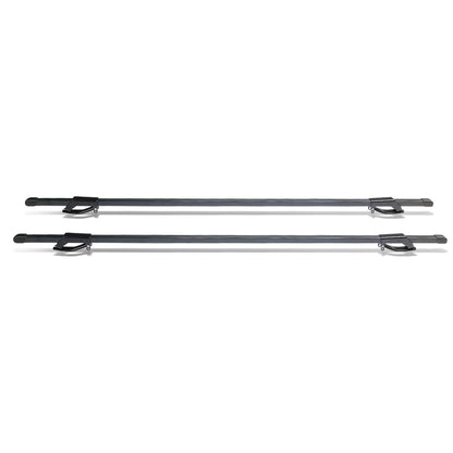 PORTAEQUIPAJE ROOF RACK CROSSBAR - ALUMINUM - SQUARE BAR - 50" - BLACK