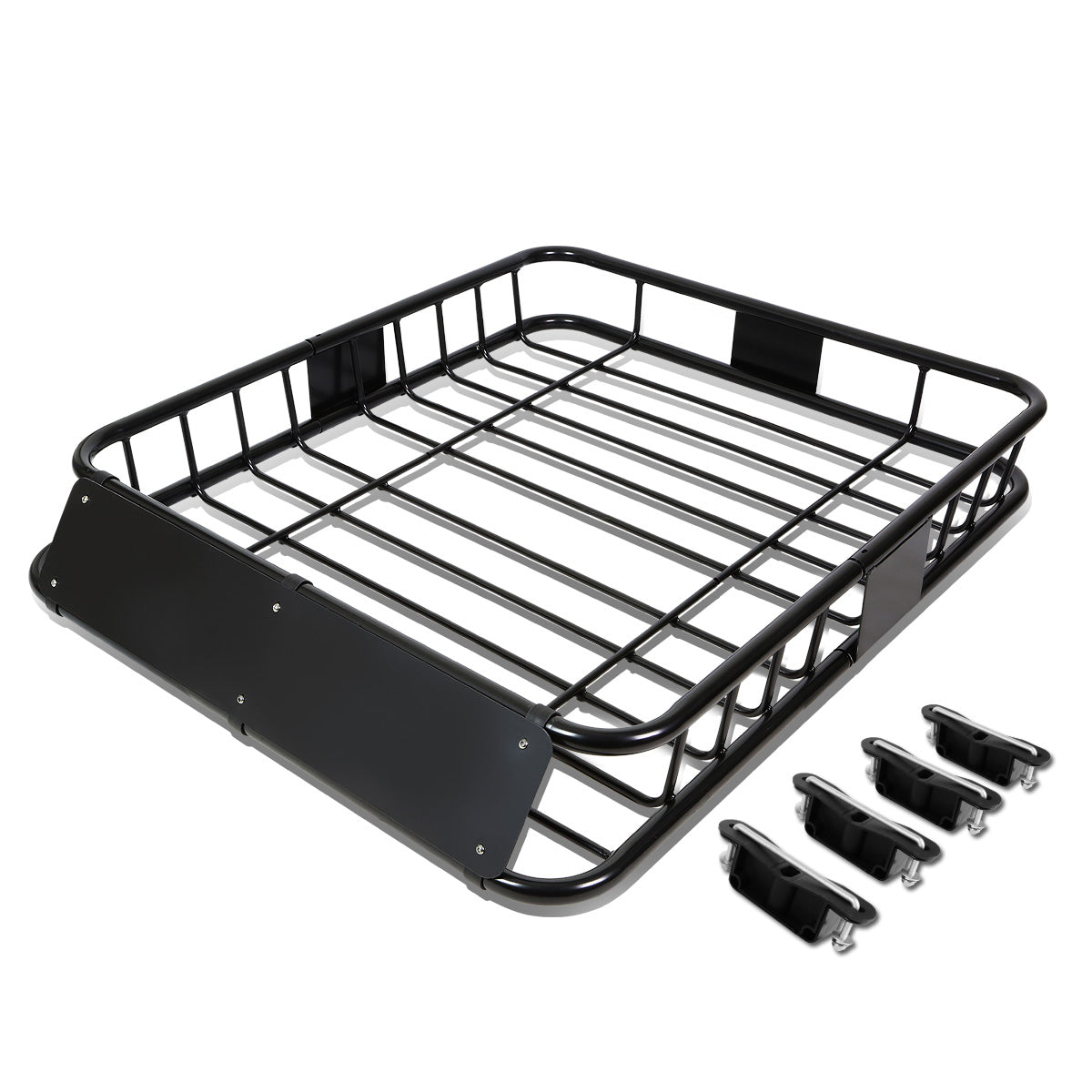 PORTAEQUIPAJE ROOF RACK BASKET - STEEL - 48" X 40" - BLACK