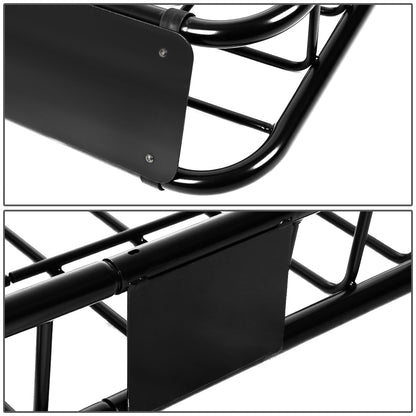 PORTAEQUIPAJE ROOF RACK BASKET - STEEL - 48" X 40" - BLACK