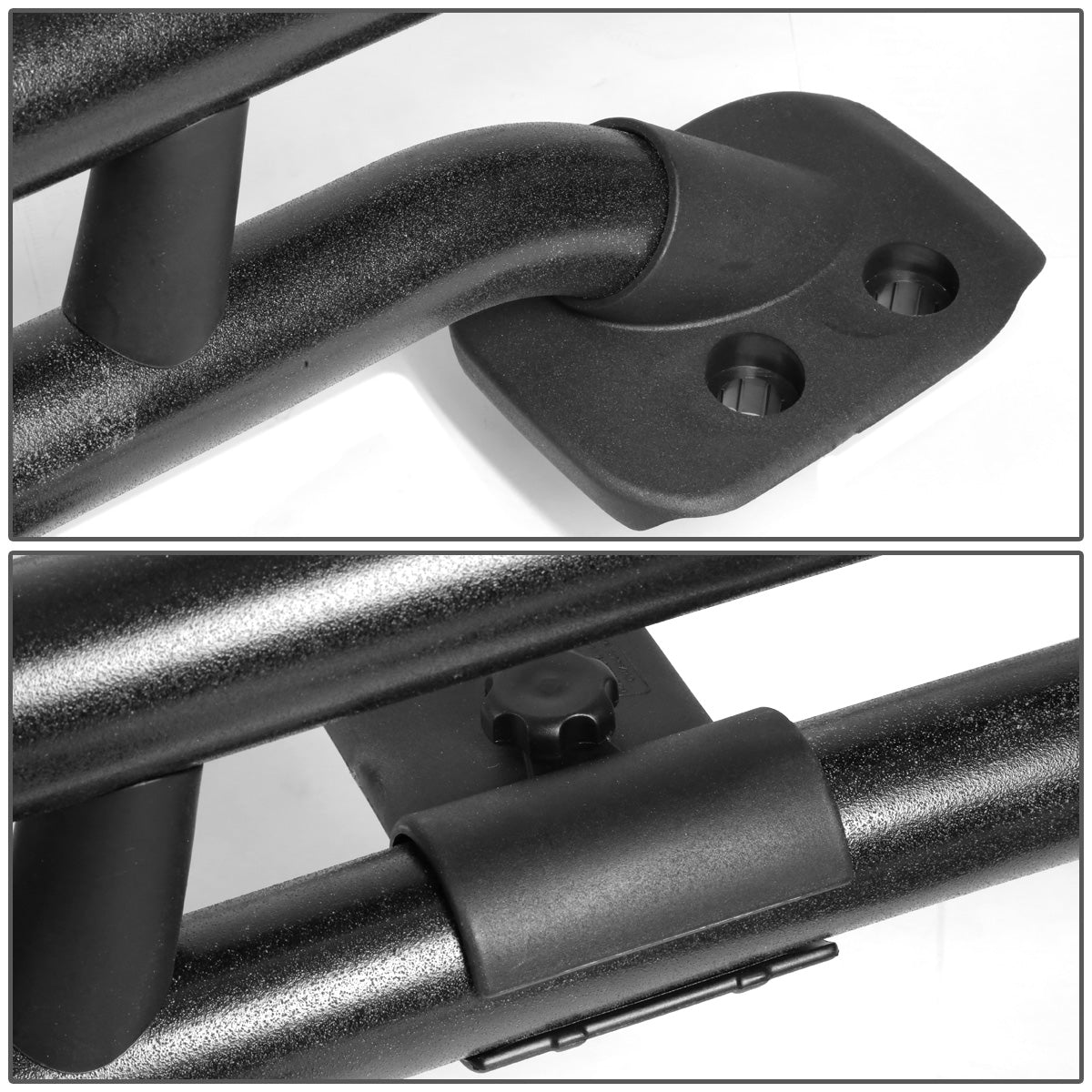PORTAEQUIPAJE ROOF RACK BASKET - OE STYLE - ALUMINUM - 07-13 TOYOTA FJ CRUISER - BLACK