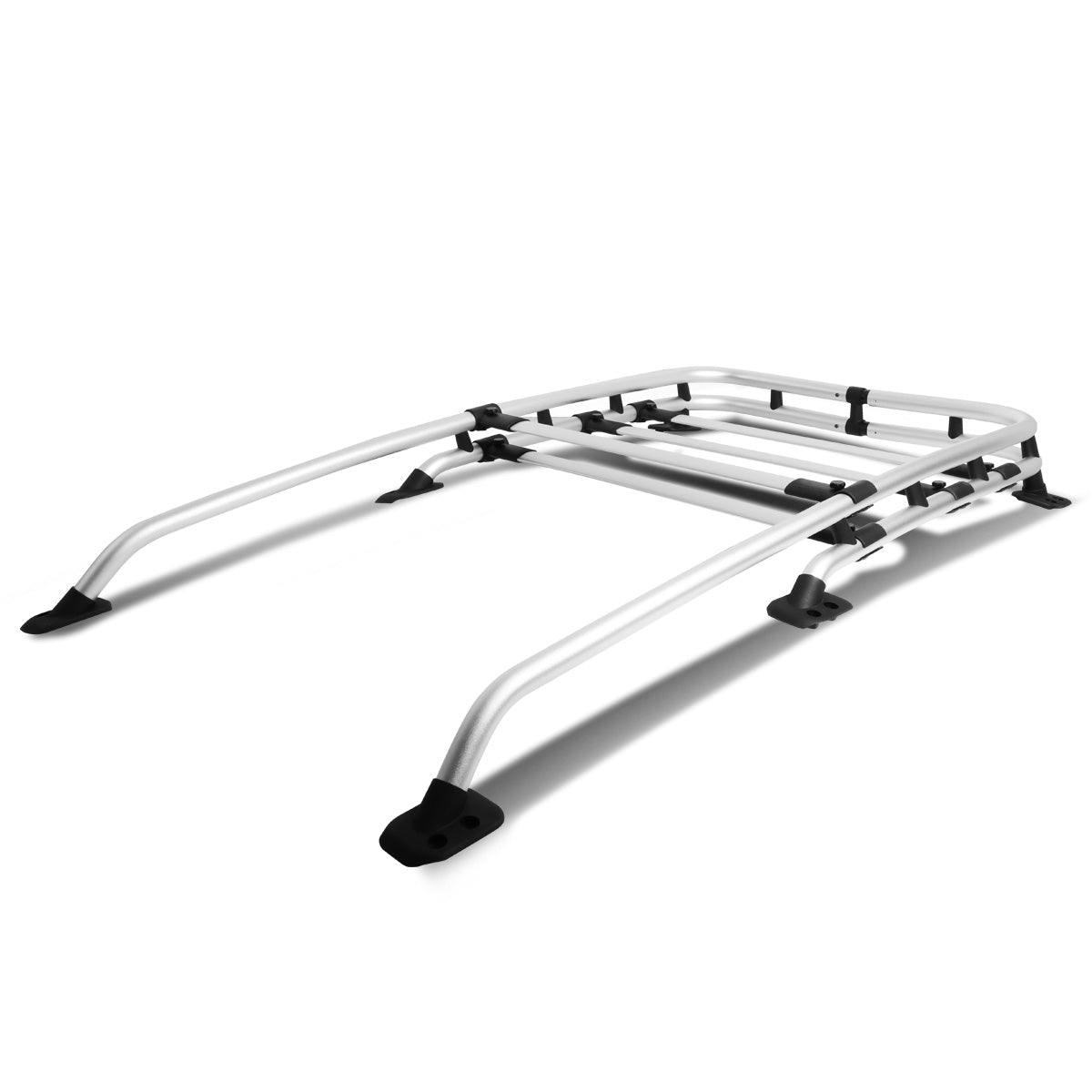 PORTAEQUIPAJE ROOF RACK BASKET - OE STYLE - ALUMINUM - 07-13 TOYOTA FJ CRUISER - CHROME