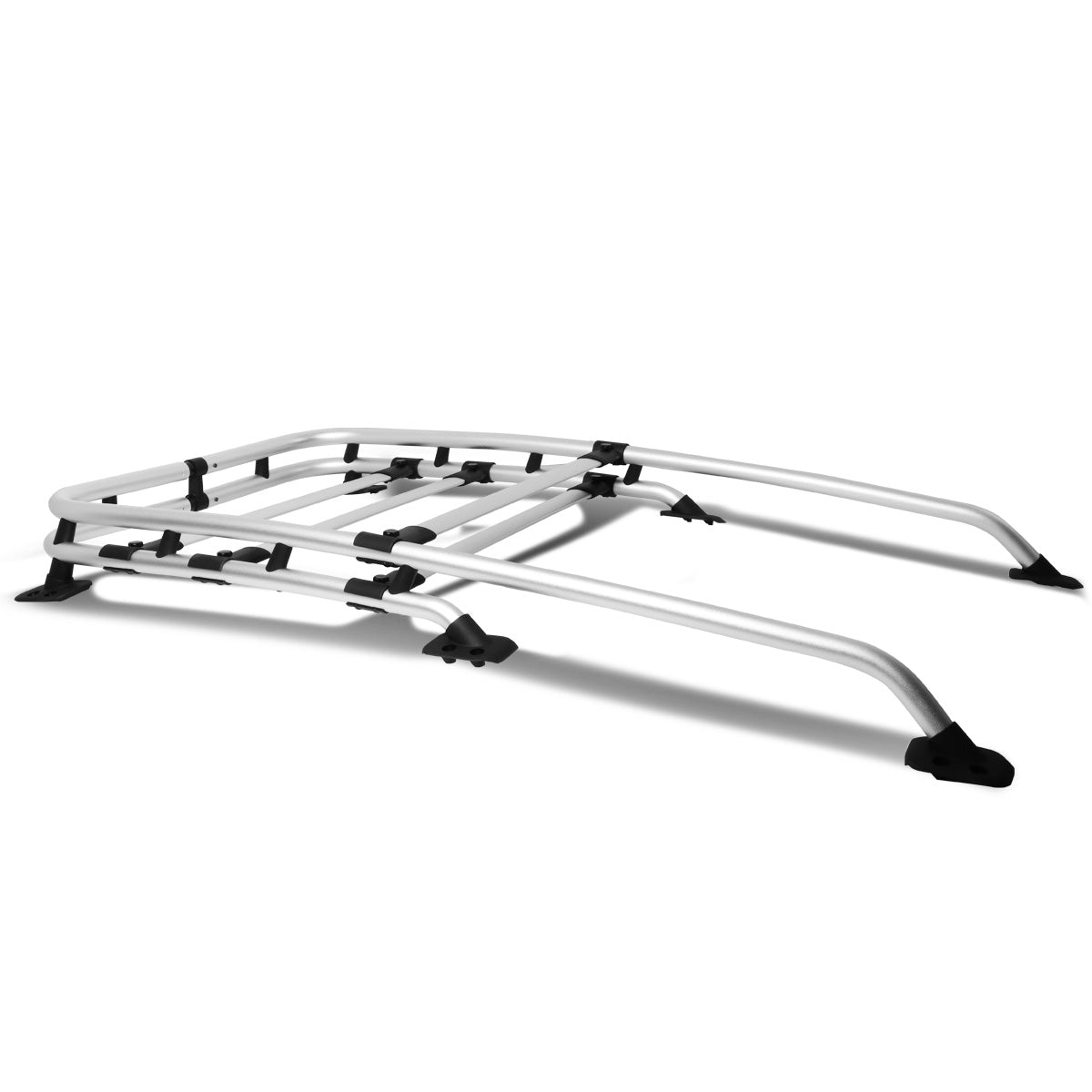 PORTAEQUIPAJE ROOF RACK BASKET - OE STYLE - ALUMINUM - 07-13 TOYOTA FJ CRUISER - CHROME