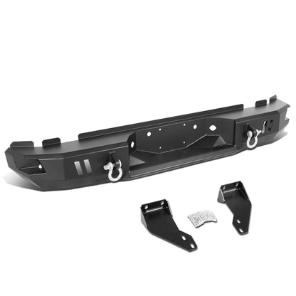 DEFENSA TRASERA OFF ROAD 99-16 FORD F-250, F-350 SUPER DUTY - W/ D-RING SHACKLES - BLACK