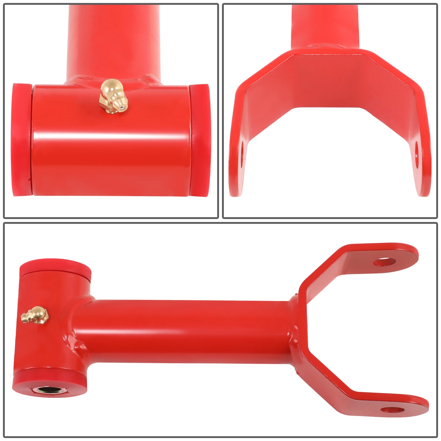 BRAZOS DE CONTROL INFERIORES 05-10 FORD MUSTANG - RED