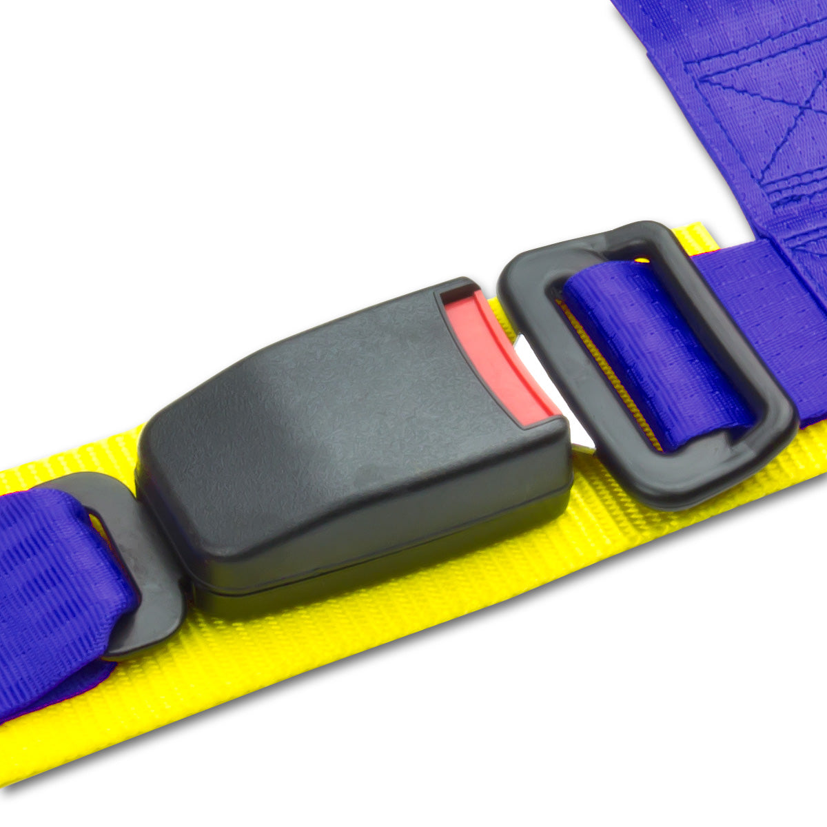 CINTURON DE SEGURIDAD 4PT - BUCKLE -  BLUE