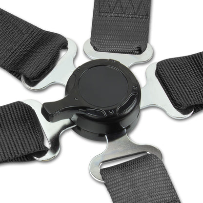 CINTURON DE SEGURIDAD 6PT - CAMLOCK - 3.00" - BLACK - L1-1 / MA2-1-1