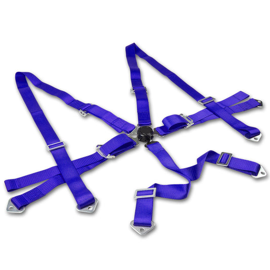 CINTURON DE SEGURIDAD 6PT - CAMLOCK - 3.00" - BLUE - L1-1 / MA3-1-3