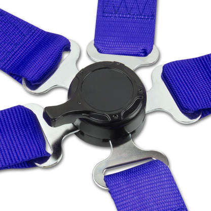 CINTURON DE SEGURIDAD 6PT - CAMLOCK - 3.00" - BLUE - L1-1 / MA3-1-3