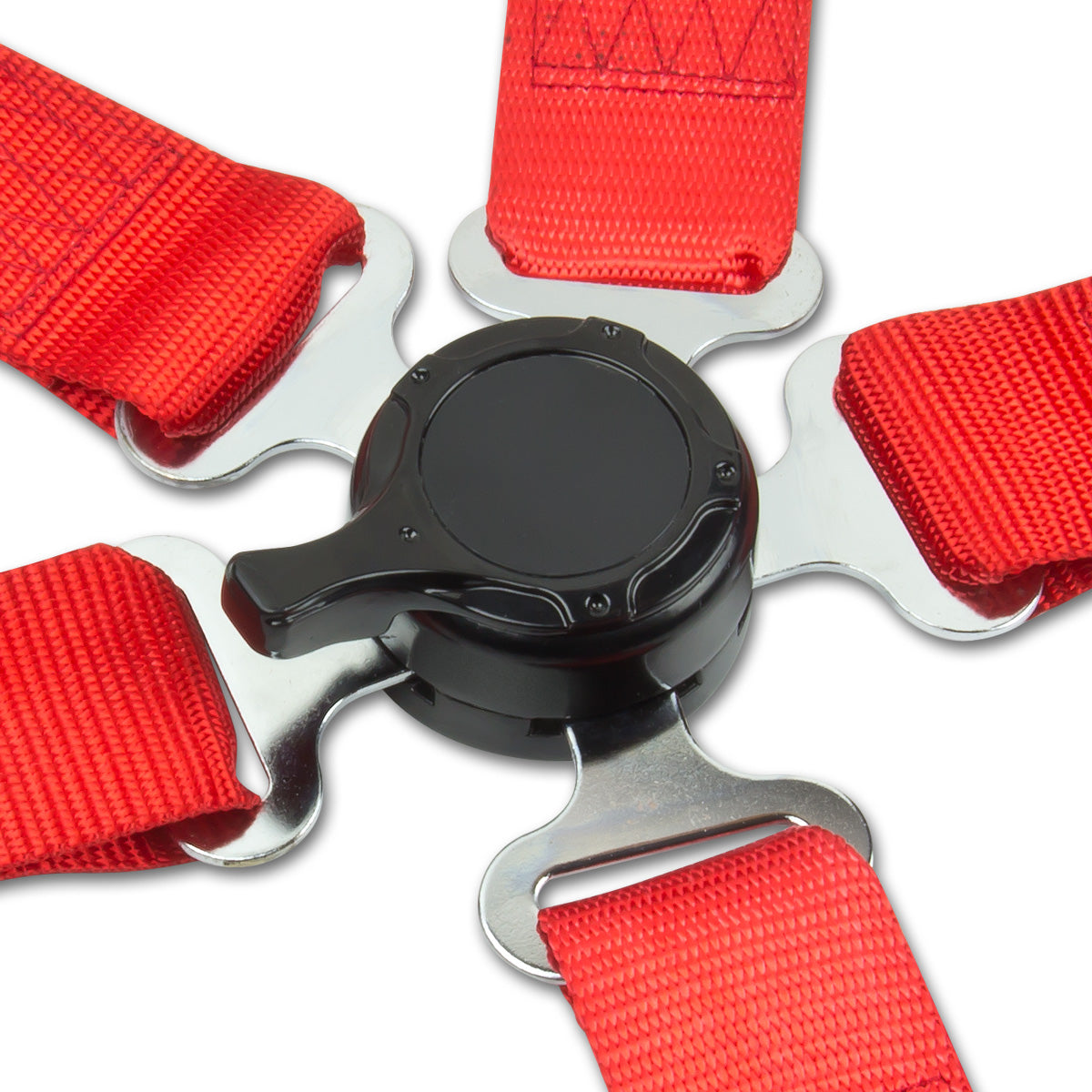 CINTURON DE SEGURIDAD 6PT - CAMLOCK - 3.00" - RED - L1-1 / MA2-1-1