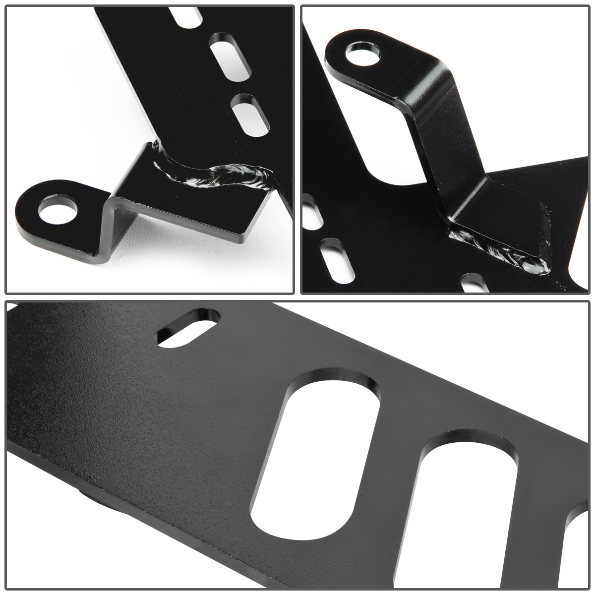 BRACKET DE ASIENTO 79-98 FORD MUSTANG - MINOR DRILLING, MODIFICATION AND REUSE OF OE HARDWARE MAY BE REQUIRED