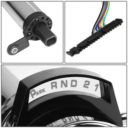 COLUMNA DE DIRECCION AT - 28" - 55-59 CHEVY GM FLOOR SHIFT MODELS