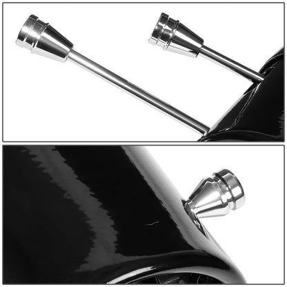 COLUMNA DE DIRECCION MANUAL - 28" - BLACK