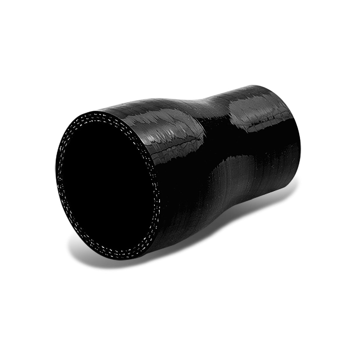 COPLE DE SILICON 3-PLY - 1.75" TO 2.00" REDUCER - BLACK - RM5-5