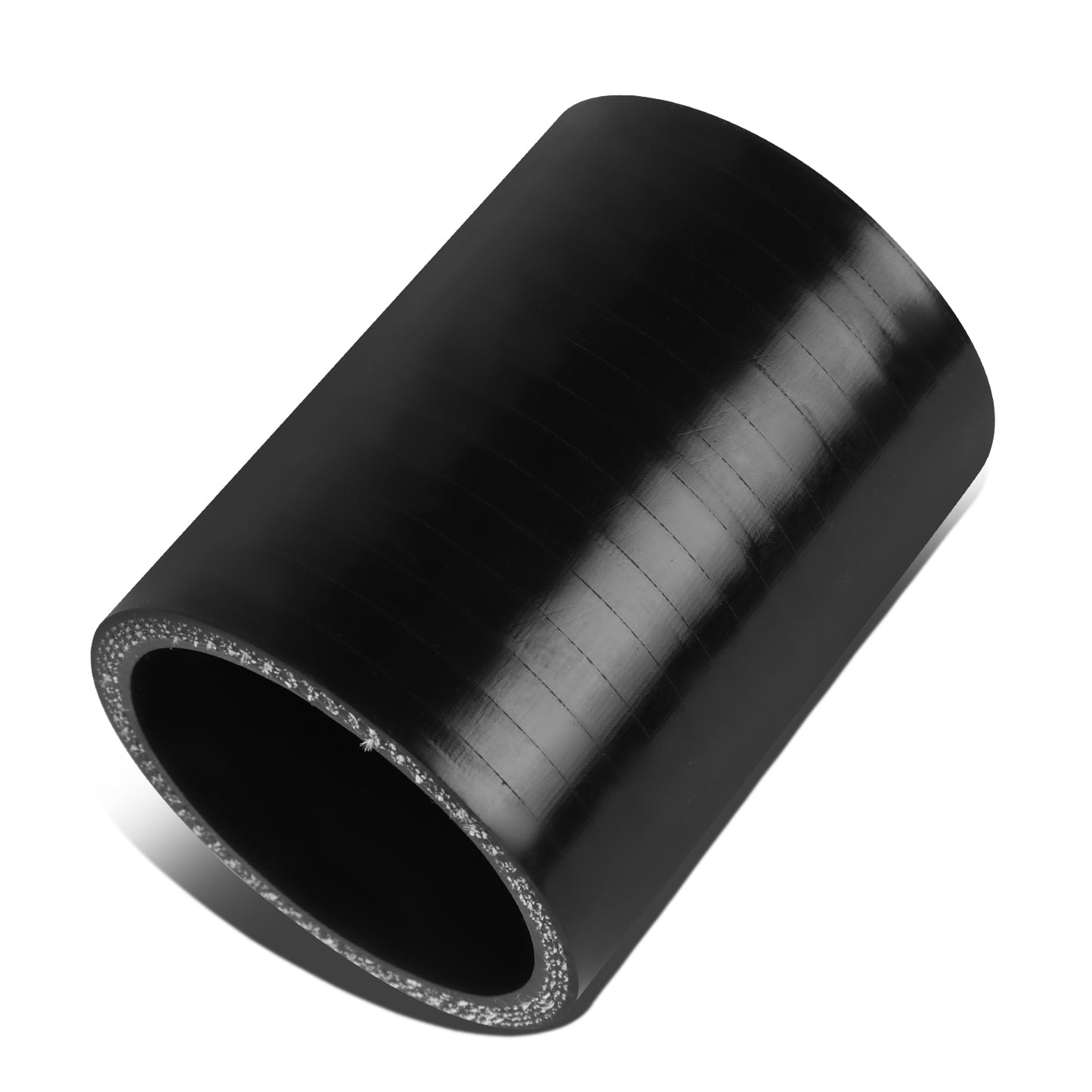 COPLE DE SILICON 3-PLY - 2.00" STRAIGHT - BLACK - RM5-4