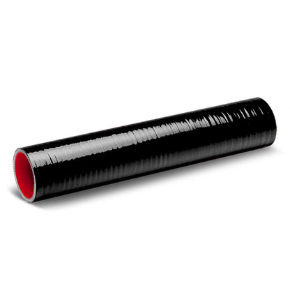 COPLE DE SILICON 3-PLY - 2.50" X 12.00" LONG - BLACK / RED - RM73-2