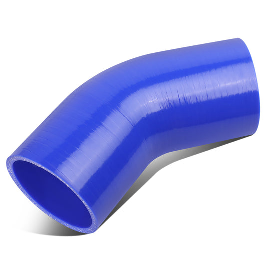 COPLE DE SILICON 3-PLY - 2.75" W/ 45 DEGREE - BLUE - RM11-3