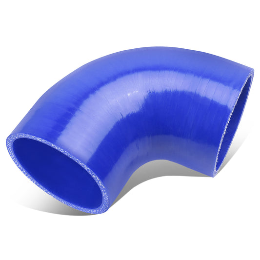 COPLE DE SILICON 3-PLY - 2.75" W/ 90 DEGREE - BLUE - RM10-3