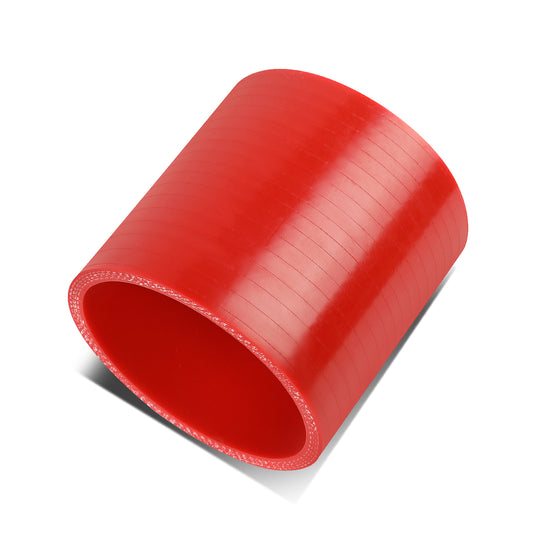 COPLE DE SILICON 3-PLY - 2.75" STRAIGHT - RED - RM3-5