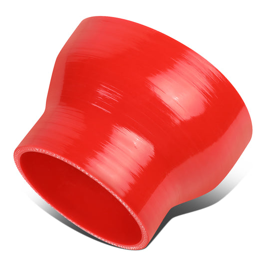 COPLE DE SILICON 3-PLY - 3.00" TO 4.00" REDUCER - RED - RM1-1 / RM2-3
