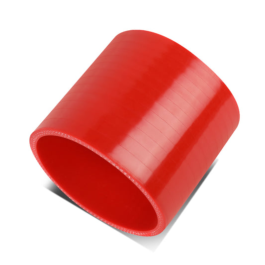 COPLE DE SILICON 3-PLY - 3.00" STRAIGHT - RED - RM4-1 / RM4-4