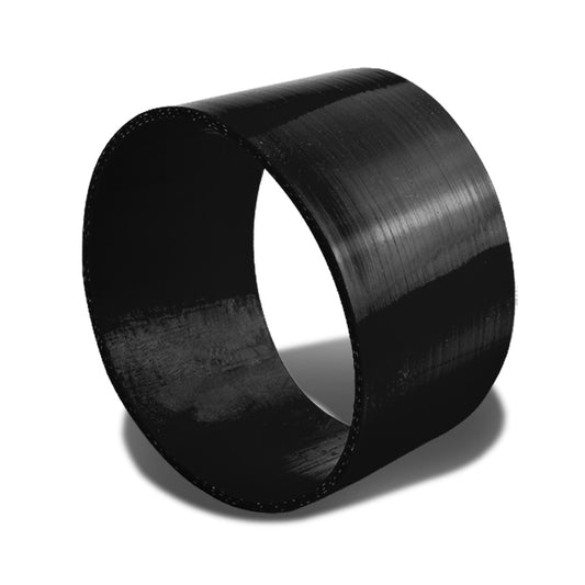 COPLE DE SILICON 3-PLY - 3.75" STRAIGHT - BLACK - RM5-2