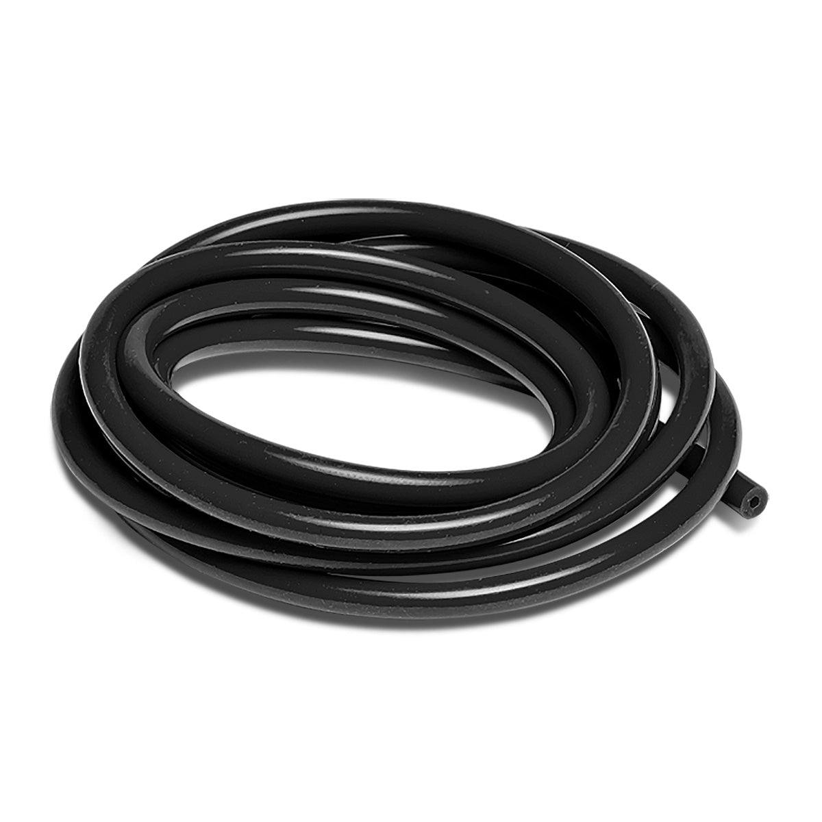 COPLE DE SILICON 2MM / .08" :ID - BY FOOT - BLACK