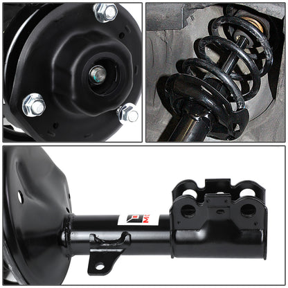 AMORTIGUADORES OEM - 97-01 TOYOTA CAMRY 4-CYL / 99-03 TOYOTA SOLARA 4-CYL - FRONT - W/COIL SPRING - 4851039486, 48510A9010, 48510A9020, 48510A9030