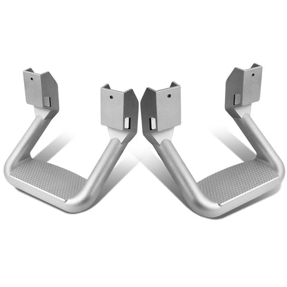 ESTRIBOS 2PCS - ALUMINUM - SILVER