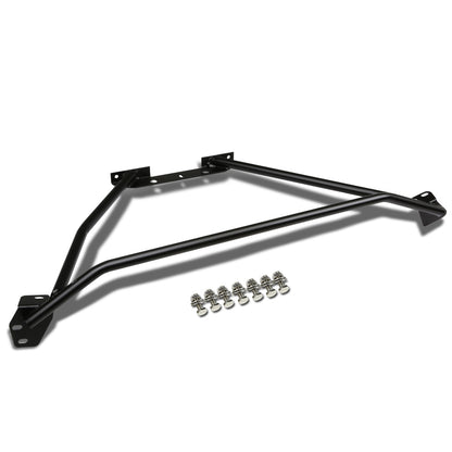 STRUT BAR FRONT UPPER STRUT TOWER BRACE - CHROMOLY - 99-04 FORD MUSTANG GT - BLACK