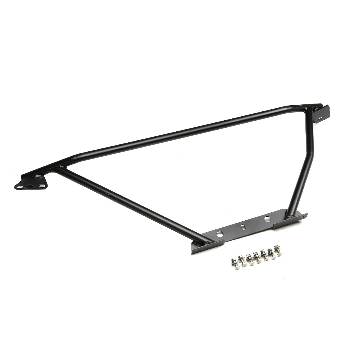 STRUT BAR FRONT UPPER STRUT TOWER BRACE - CHROMOLY - 99-04 FORD MUSTANG GT - BLACK