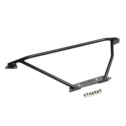 STRUT BAR FRONT UPPER STRUT TOWER BRACE - CHROMOLY - 99-04 FORD MUSTANG GT - BLACK