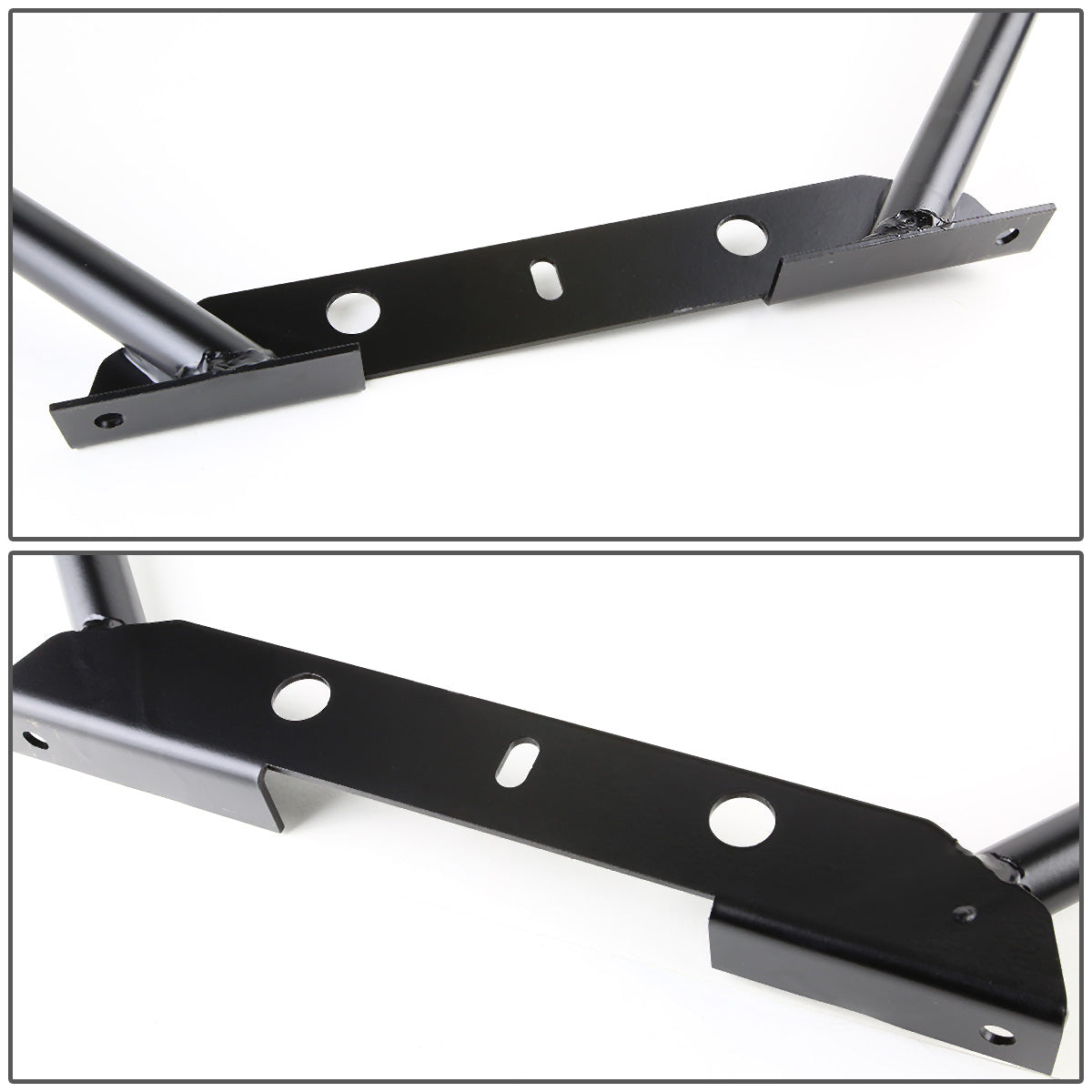 STRUT BAR FRONT UPPER STRUT TOWER BRACE - CHROMOLY - 99-04 FORD MUSTANG GT - BLACK