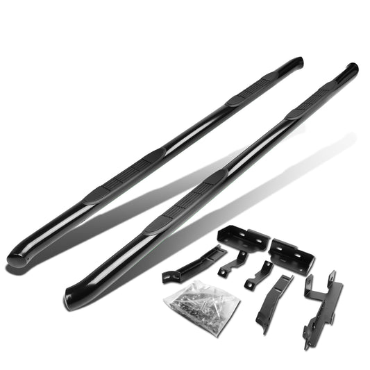 ESTRIBOS 3" - ROUND - 45 DEG - 10-16 CHEVY EQUINOX, GMC TERRAIN - DOES NOT FIT DENALI MODELS - BLACK