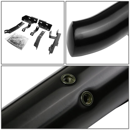 ESTRIBOS 3" - ROUND - 45 DEG - 10-16 CHEVY EQUINOX, GMC TERRAIN - DOES NOT FIT DENALI MODELS - BLACK