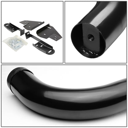 ESTRIBOS 3" - ROUND - 90 DEG - 09-10 RAM 1500 / 2010 DODGE RAM 2500, 3500 / 11-15 RAM 1500, 2500, 3500 - REGULAR CAB - BLACK