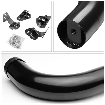 ESTRIBOS 3" - ROUND - 90 DEG - 09-14 FORD F-150 - REGULAR CAB - BLACK