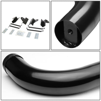 ESTRIBOS 3" - ROUND - 90 DEG - 01-03 FORD F-150 - SUPER CREW - BLACK