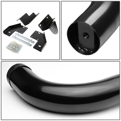 ESTRIBOS 3" - ROUND - 90 DEG - 99-16 FORD F-250, F-350 SUPER DUTY - REGULAR CAB - BLACK