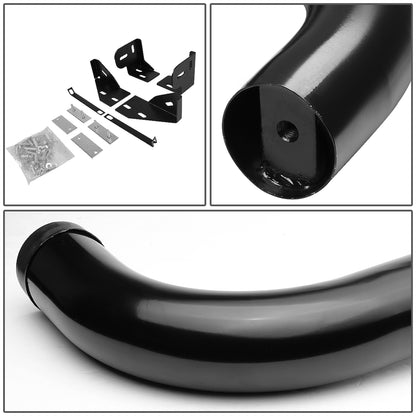 ESTRIBOS 3" - ROUND - 90 DEG - 05-10 JEEP GRAND CHEROKEE / 06-10 JEEP COMMANDER - BLACK