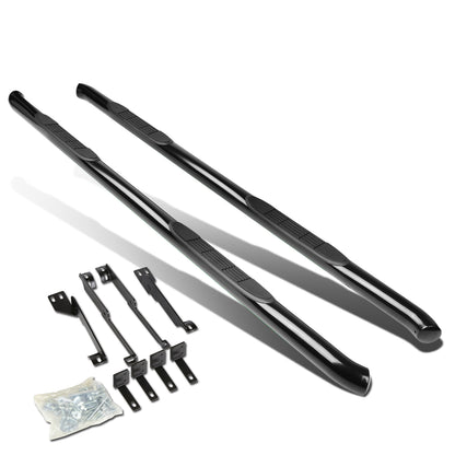 ESTRIBOS 3" - ROUND - 45 DEG - 07-13 ACURA MDX - BLACK