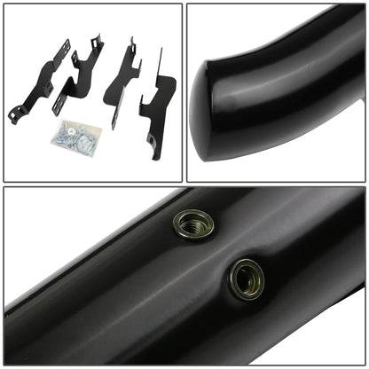 ESTRIBOS 3" - ROUND - 45 DEG - 01-06 ACURA MDX / 03-08 HONDA PILOT - BLACK
