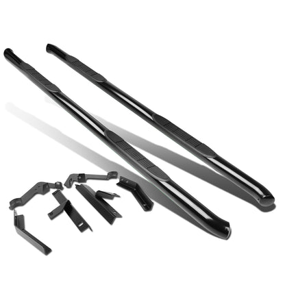ESTRIBOS 3" - ROUND - 45 DEG - 09-15 HONDA PILOT - BLACK